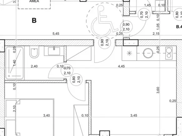 1-bedroom Flat In Thermaikos, Greece (43 M²)
