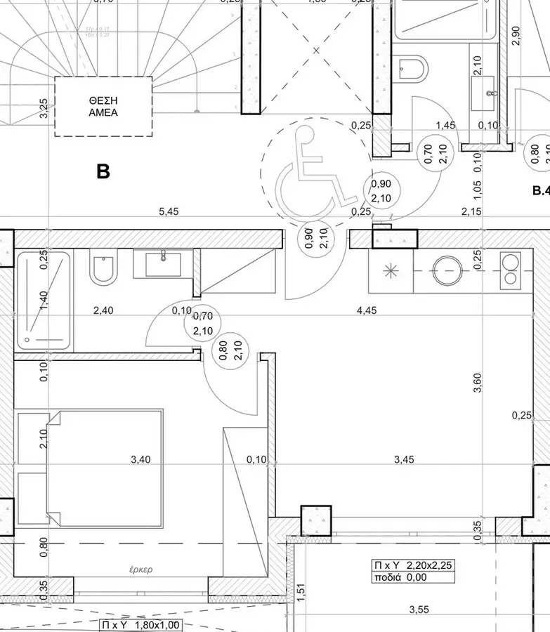 1-bedroom Flat In Thermaikos, Greece (43 M²)