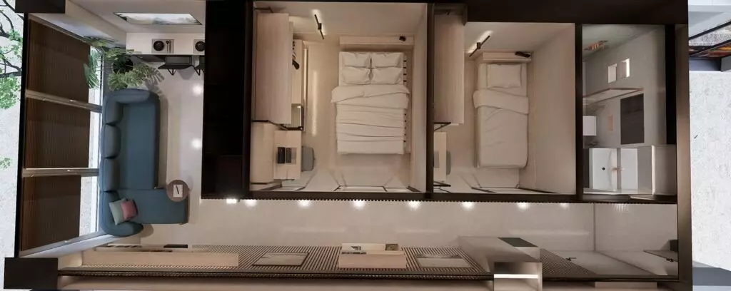 2-bedroom Flat In Center Of Thessaloniki, Greece (48 M²)