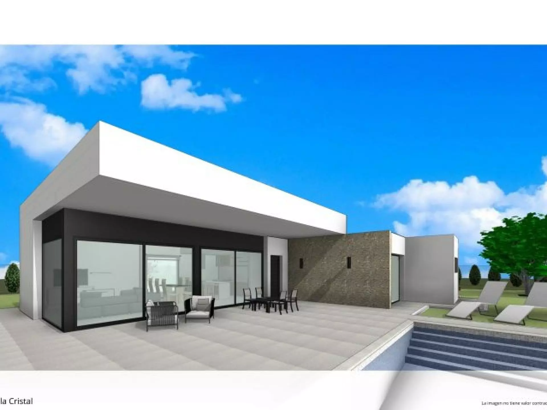 3-bedroom Detached Villa In Aspe, Spain (157 M²)