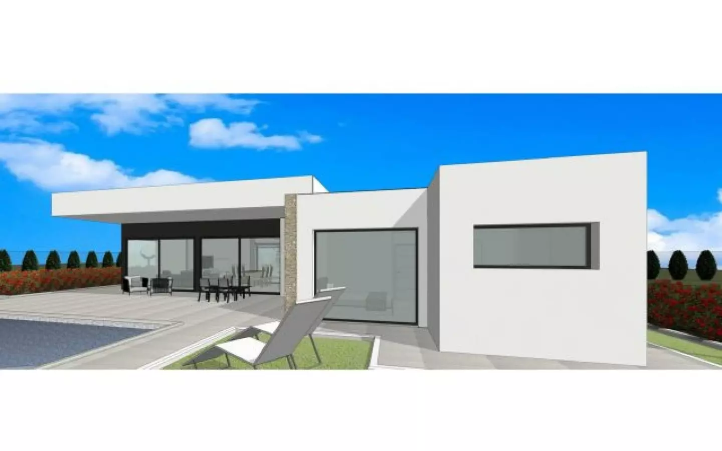 3-bedroom Detached Villa In Aspe, Spain (157 M²)