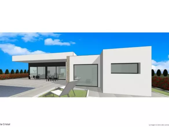 3-bedroom Detached Villa In Aspe, Spain (157 M²)