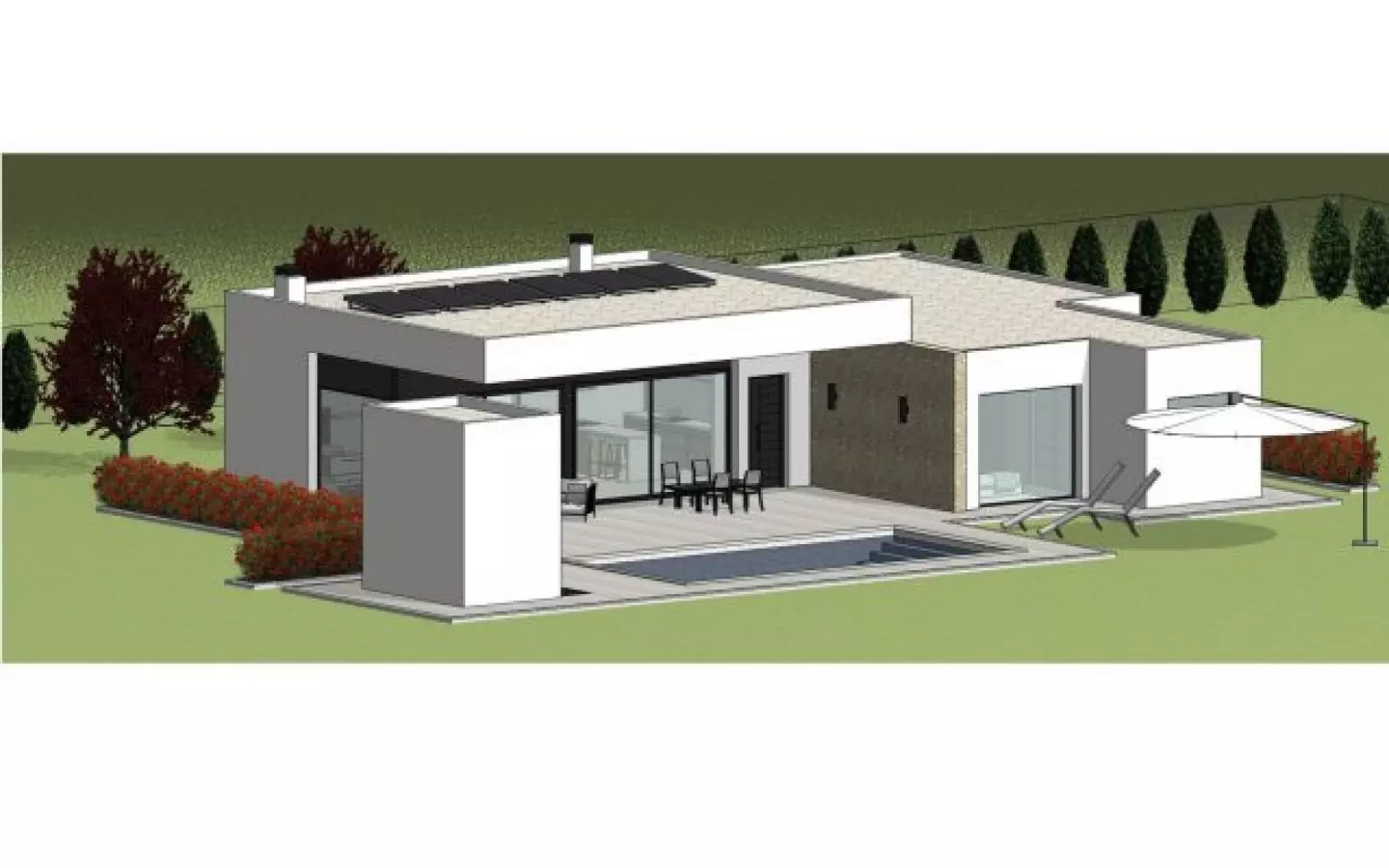 3-bedroom Detached Villa In Aspe, Spain (157 M²)