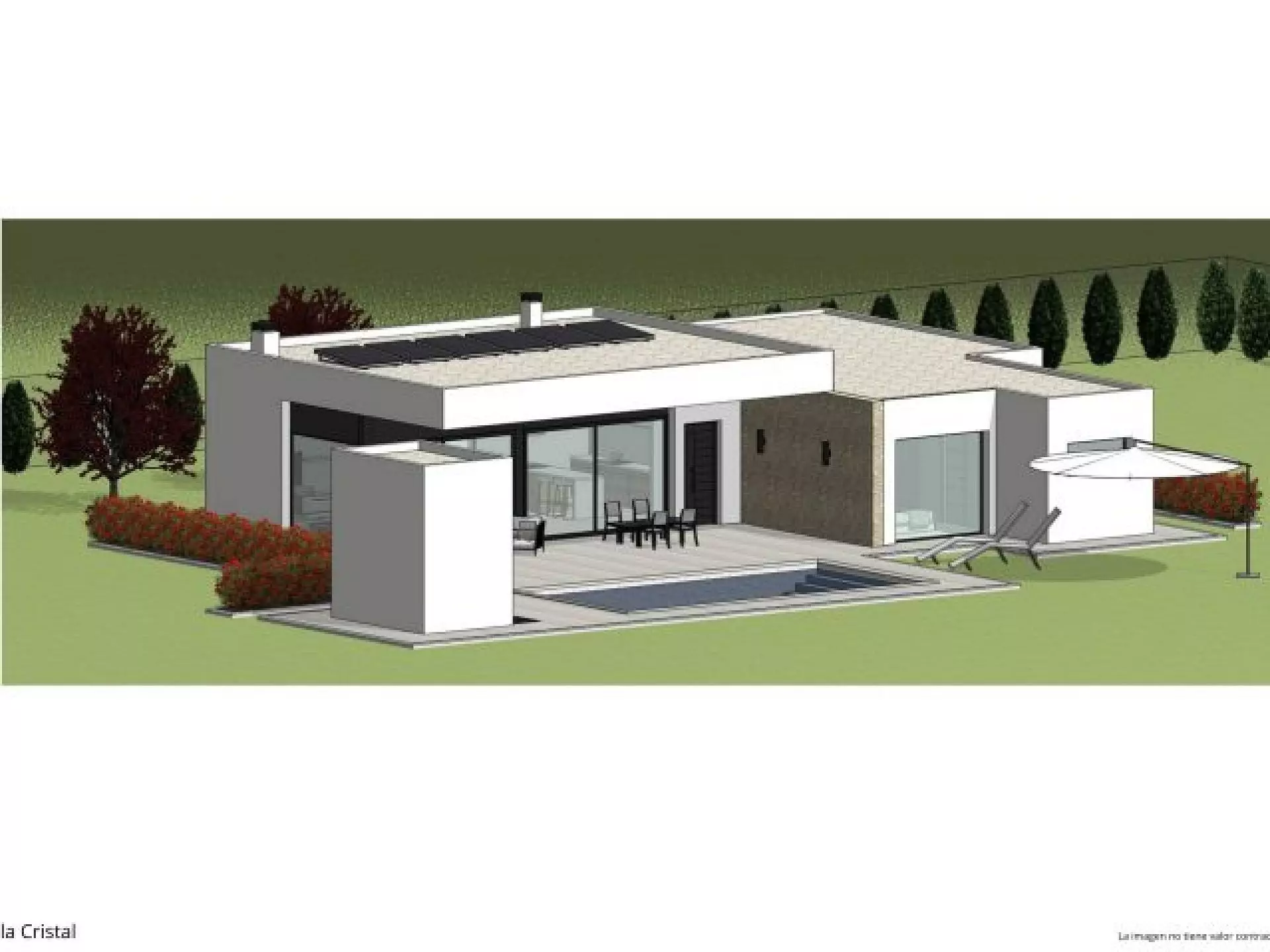 3-bedroom Detached Villa In Aspe, Spain (157 M²)