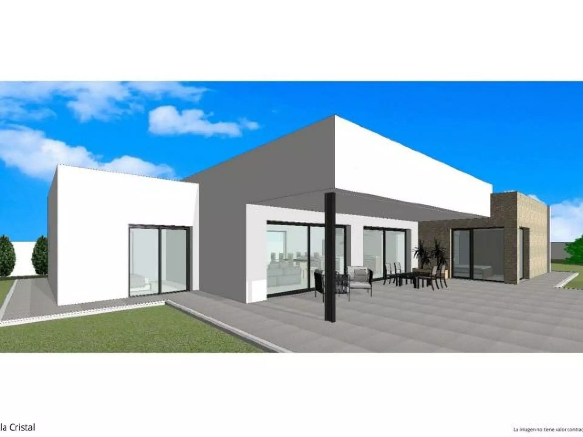 3-bedroom Detached Villa In Aspe, Spain (157 M²)