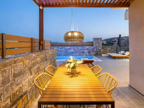 Investment Opportunity: Complex Of 3 Luxury Villas With Pools And Expansion Potential – Anopolis, Heraklion