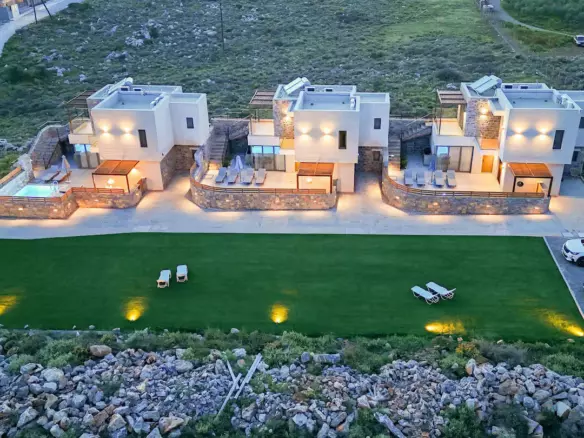 Investment Opportunity: Complex Of 3 Luxury Villas With Pools And Expansion Potential – Anopolis, Heraklion