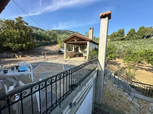 Central Greece Arkitsa House Of 167 Sq.m. On 2 Levels Within A 2800 Sq.m. Plot