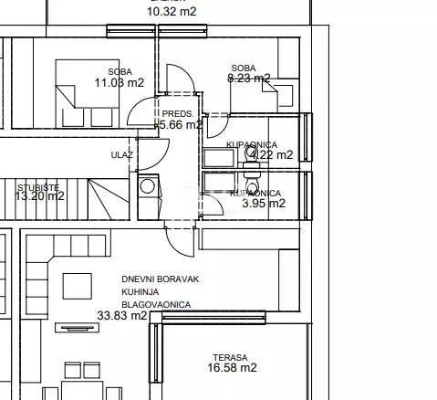 2-bedroom Apartment In Pakoštane, Croatia (111,24 M²)