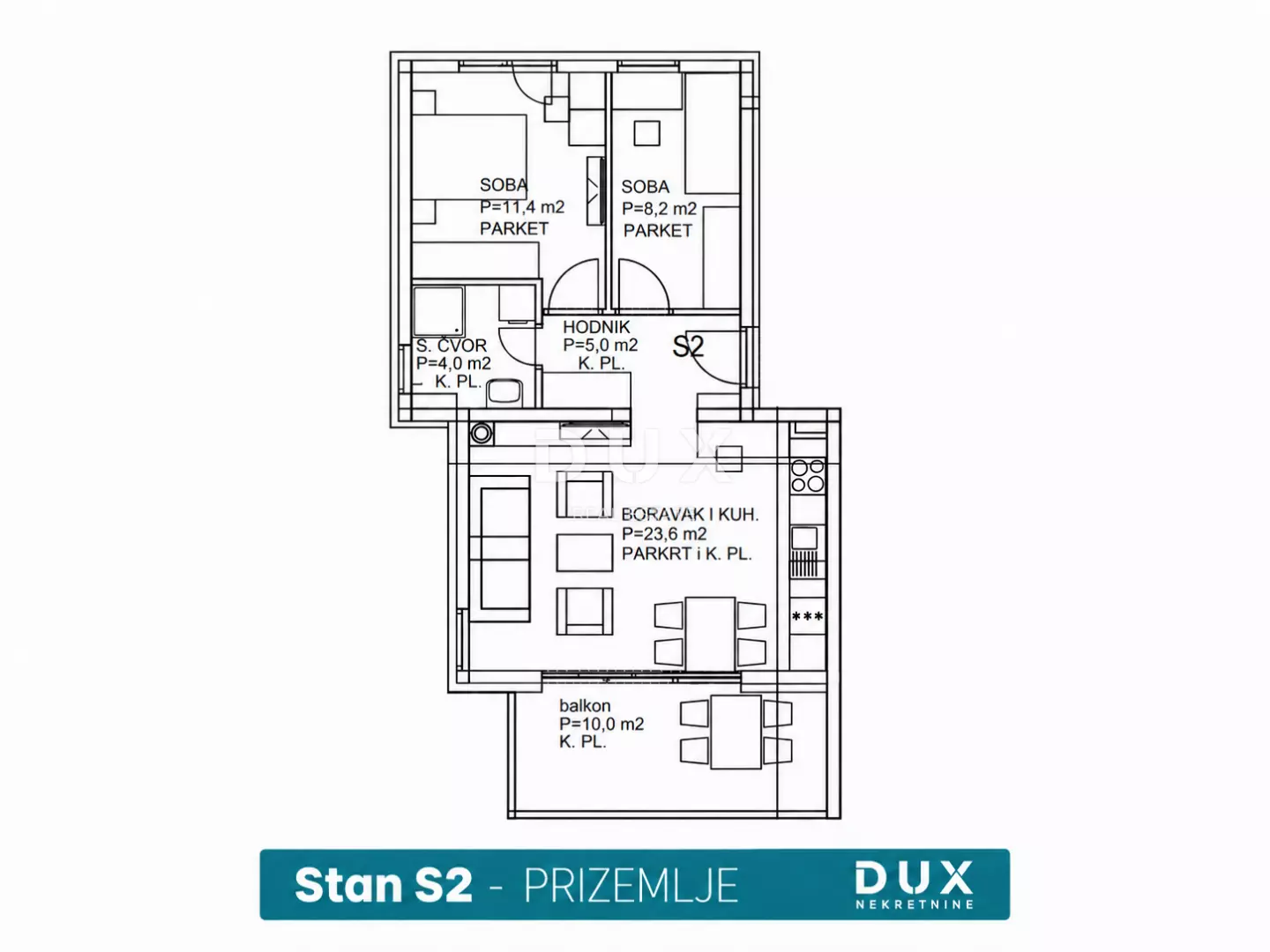 2-bedroom Apartment In Rogoznica, Croatia (59,7 M²)