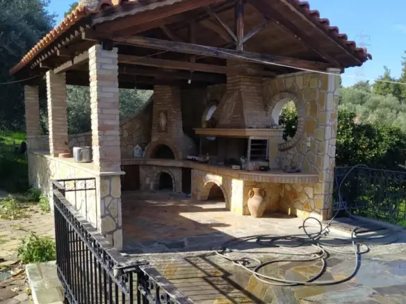 Central Greece Arkitsa House Of 167 Sq.m. On 2 Levels Within A 2800 Sq.m. Plot