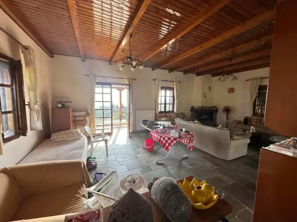 Central Greece Arkitsa House Of 167 Sq.m. On 2 Levels Within A 2800 Sq.m. Plot