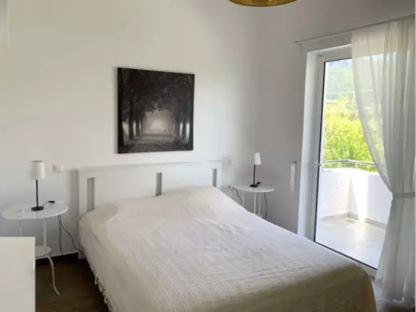 Central Greece Arkitsa 100m2 Semi-detached Furnished House With Large Garden For Sale