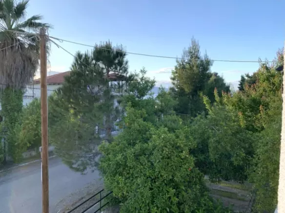 Central Greece Arkitsa 100m2 Semi-detached Furnished House With Large Garden For Sale