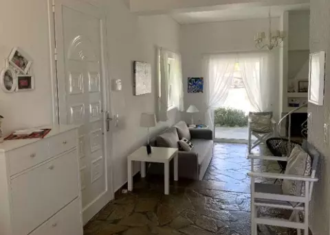 Central Greece Arkitsa 100m2 Semi-detached Furnished House With Large Garden For Sale
