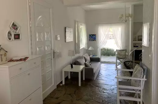 Central Greece Arkitsa 100m2 Semi-detached Furnished House With Large Garden For Sale