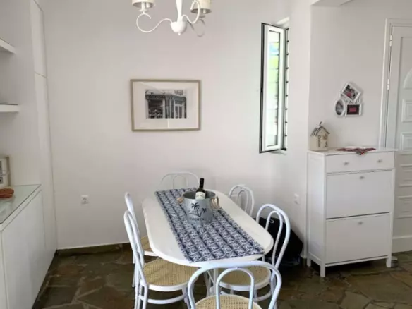 Central Greece Arkitsa 100m2 Semi-detached Furnished House With Large Garden For Sale