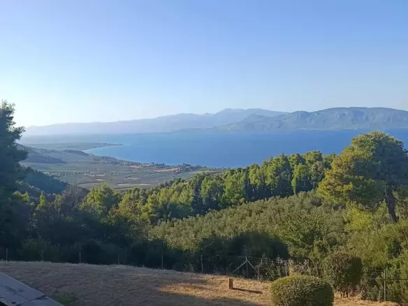 Central Greece Livanates: 290-square-meter Chalet-style Maisonette On A 4,700-square-meter Lot