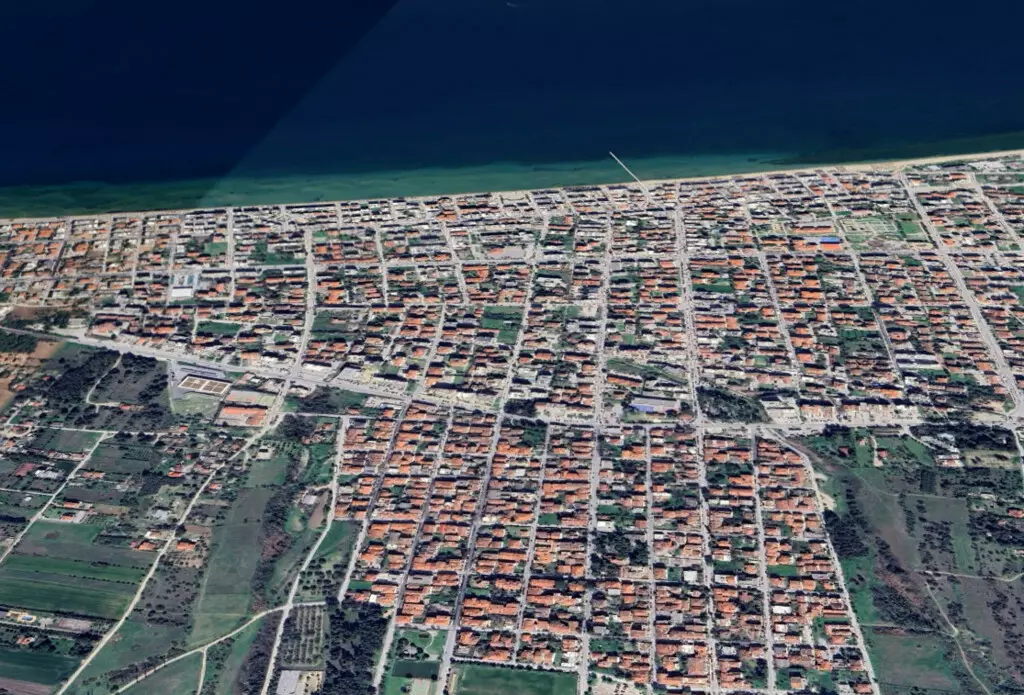 Land In Thermaikos, Greece