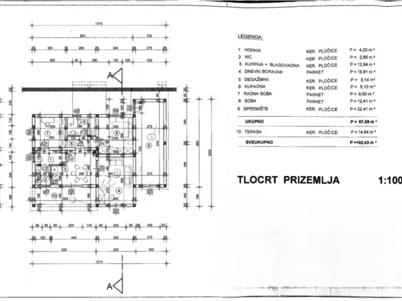 Land In Veprinac, Croatia (840 M²)