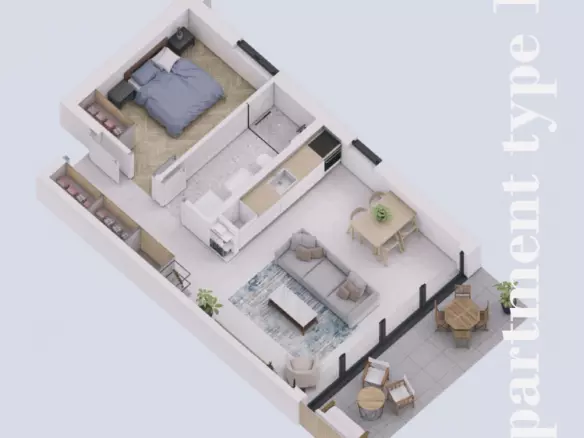 1-bedroom Apartment In Rovinjsko Selo, Croatia (58,32 M²)