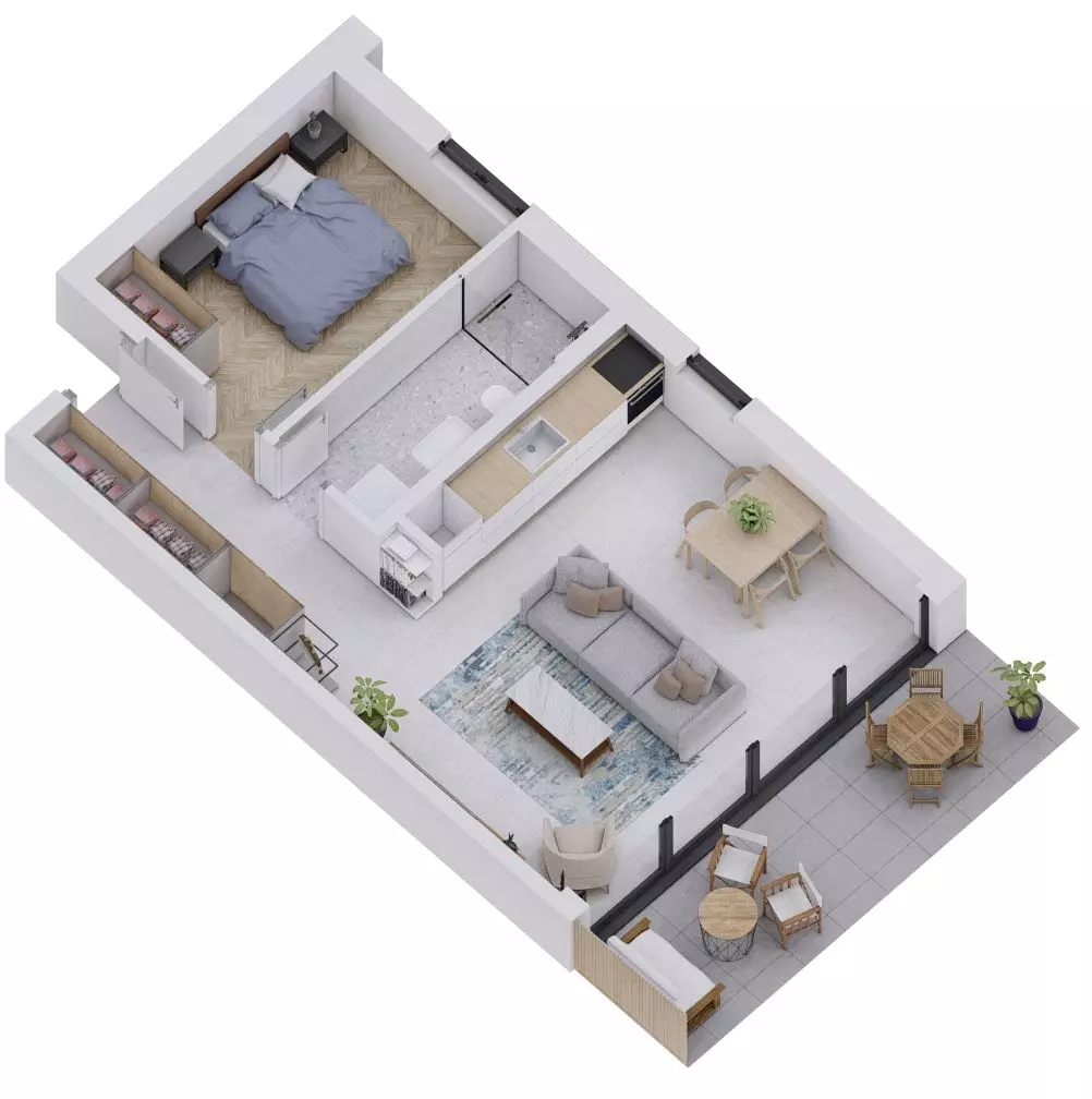 1-bedroom Apartment In Rovinjsko Selo, Croatia (58,32 M²)
