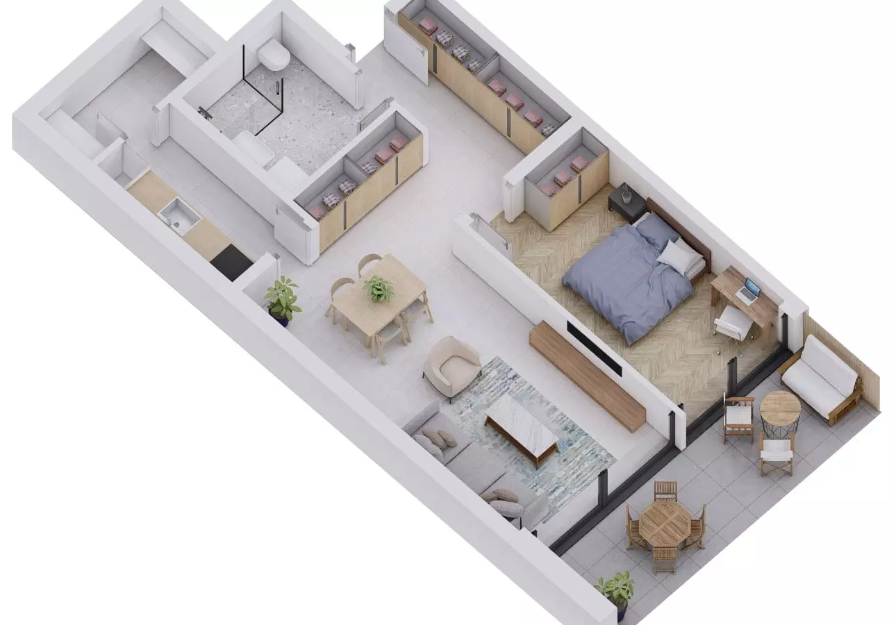 1-bedroom Apartment In Rovinjsko Selo, Croatia (66,5 M²)