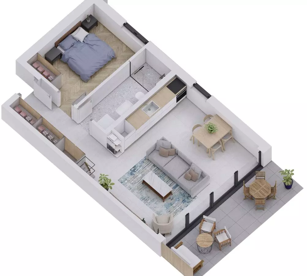 1-bedroom Apartment In Rovinjsko Selo, Croatia (58,32 M²)