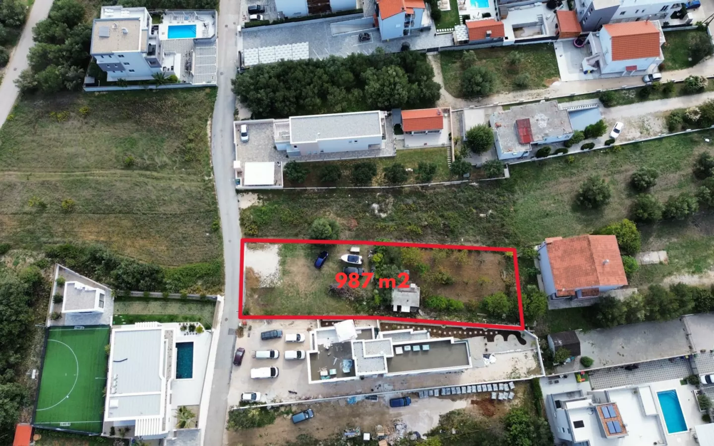 Land In Bibinje, Croatia (987 M²)