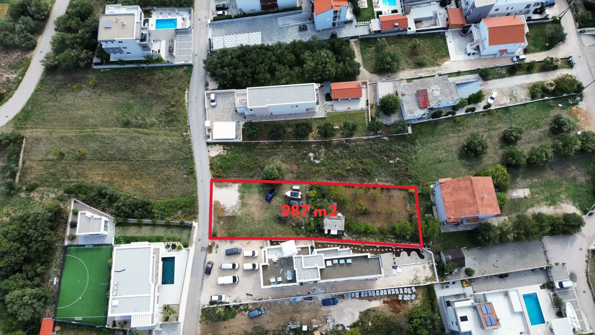 Land In Bibinje, Croatia (987 M²)