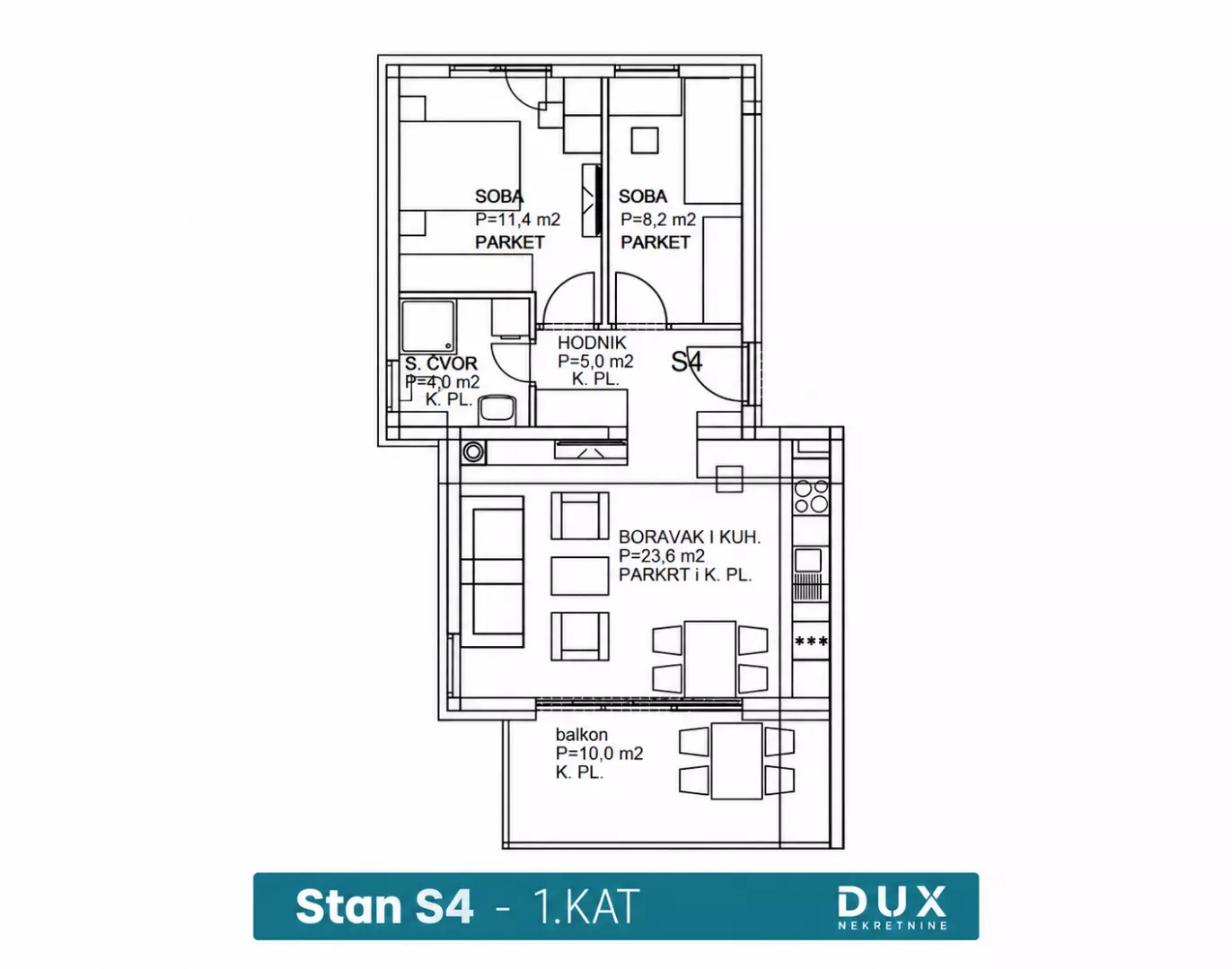 original_1791794701_s4-prvi-kat-c282c0 2-bedroom Apartment In Rogoznica, Croatia (59,7 M²)