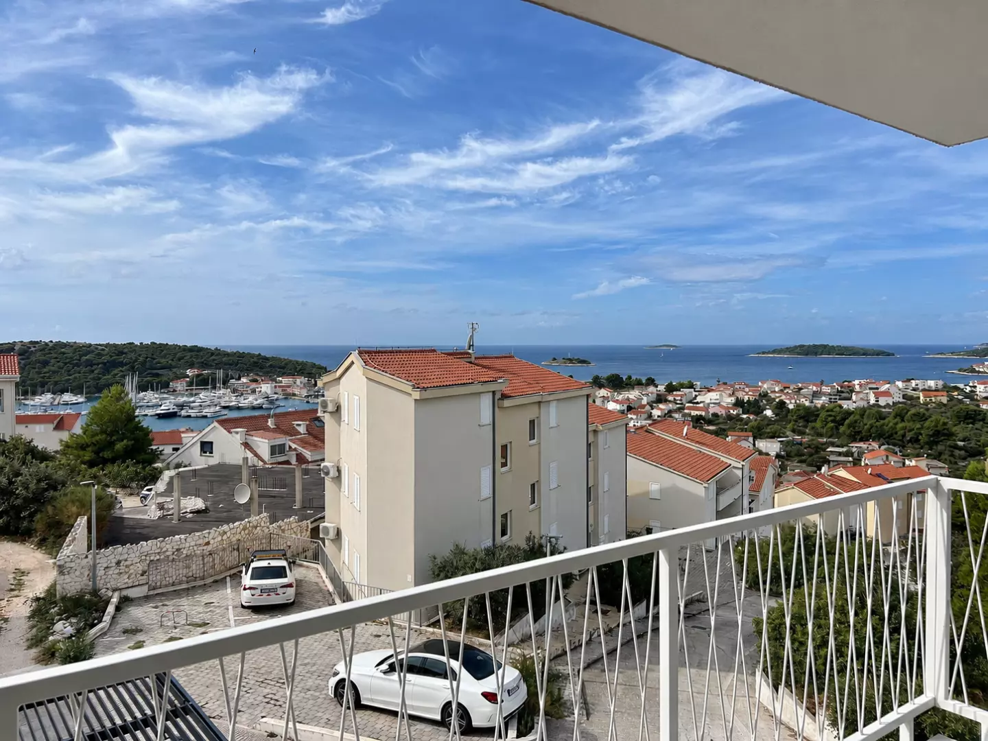 original_1791795338_mediterranean-balcony-view-over-coastal-town-f59245 2-bedroom Apartment In Rogoznica, Croatia (59,7 M²)