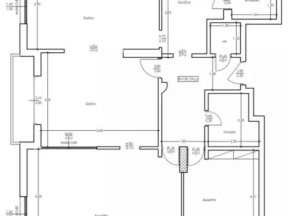 2-bedroom Flat In Center Of Thessaloniki, Greece (140 M²)