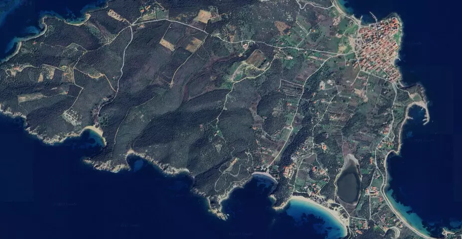Land In Aristotle, Greece