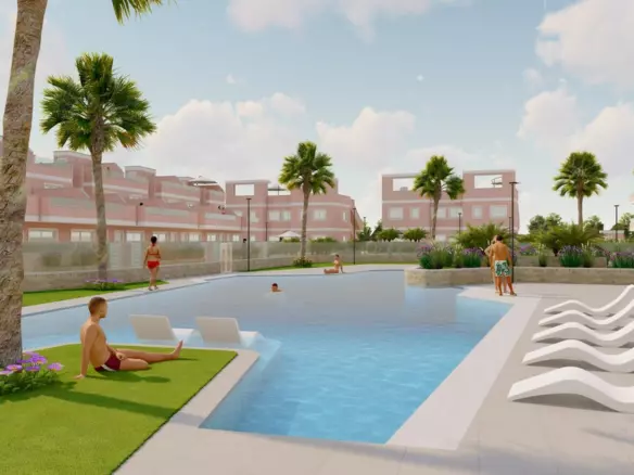 3-bedroom Town House In Pilar De La Horadada, Spain (81 M²)