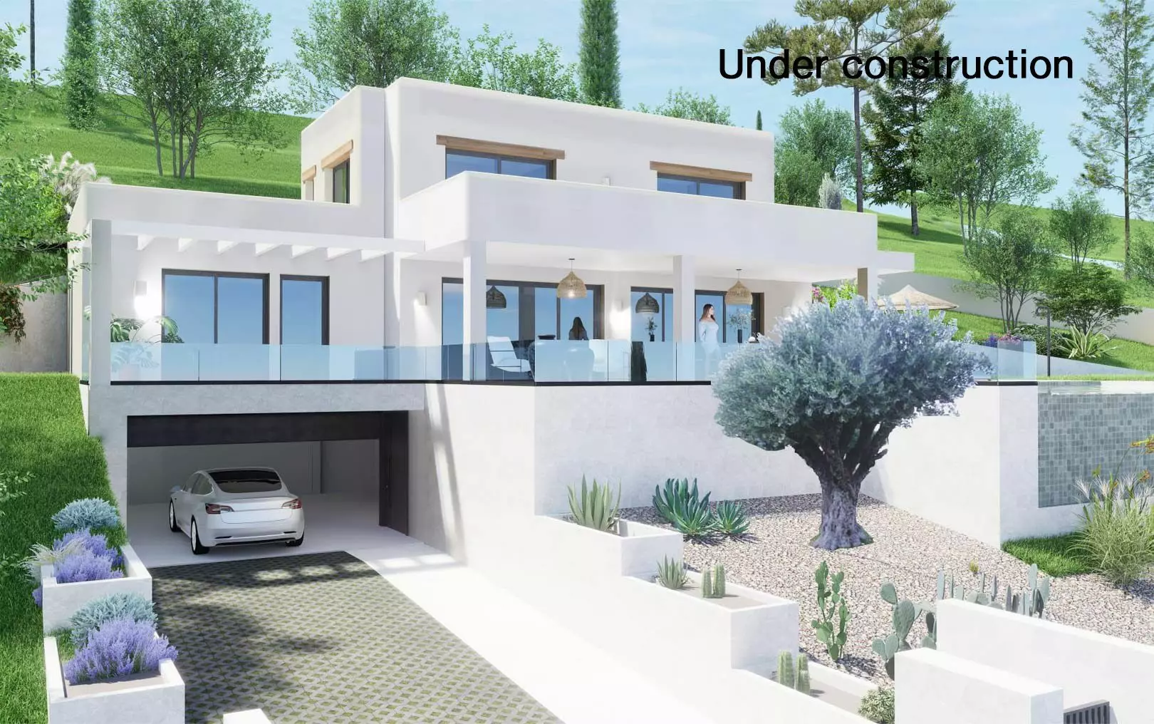 2-1-6d18c5 3-bedroom Villa In Jávea – Xàbia, Spain (1.085 M² Plot)