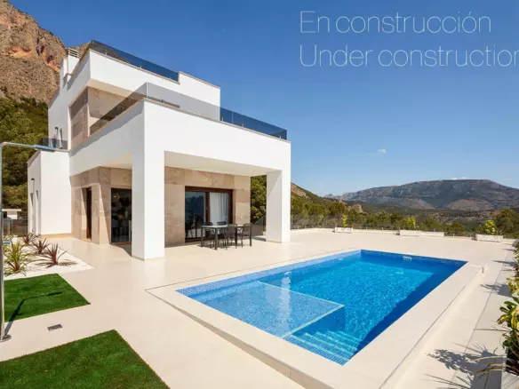 3-bedroom Villa In Polop, Spain (165 M²)