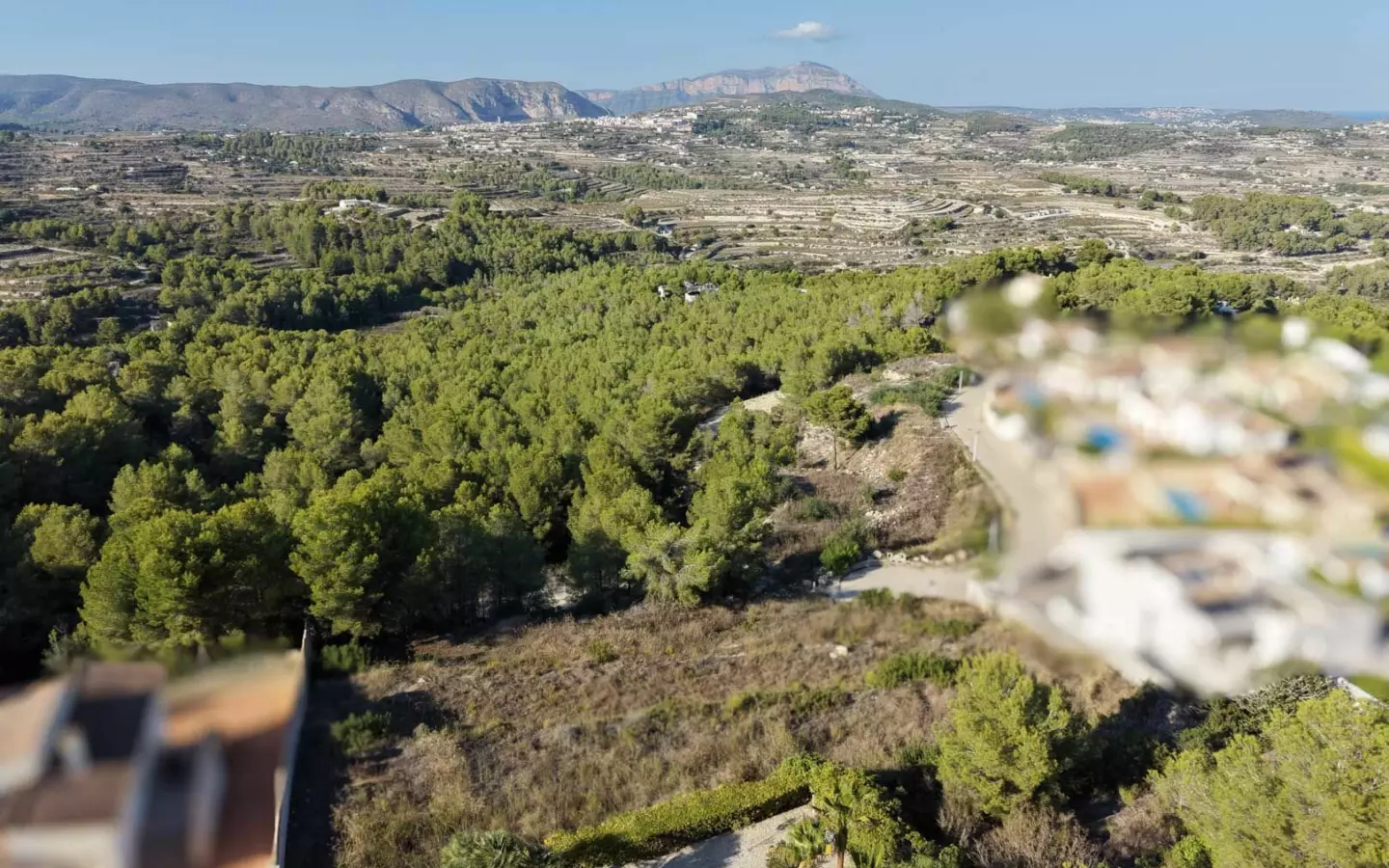 Plot In Moraira, Spain (1.280 M² Plot)