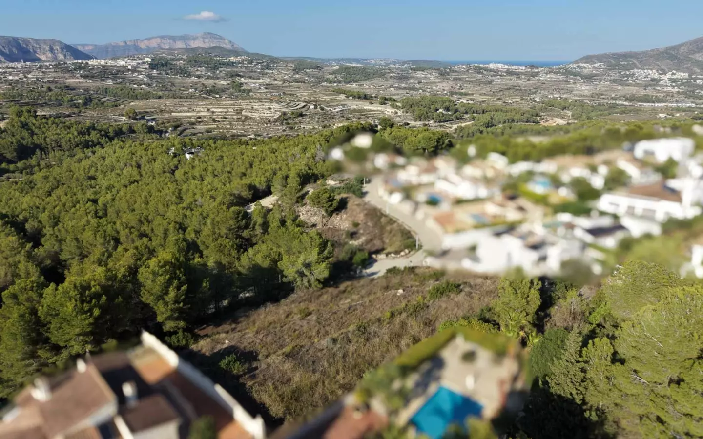 Plot In Moraira, Spain (1.280 M² Plot)