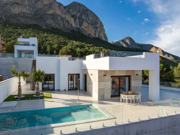 3-bedroom Villa In Polop, Spain (136 M²)