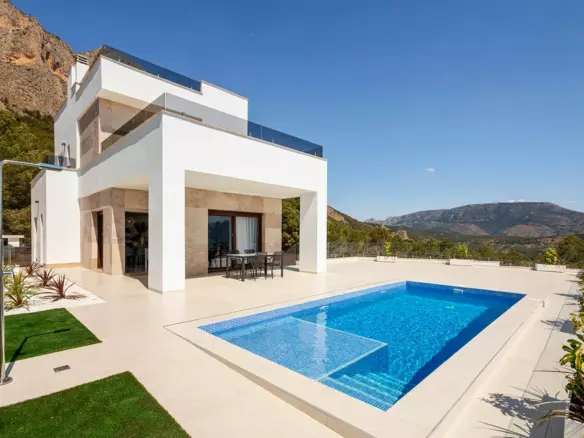 3-bedroom Villa In Polop, Spain (165 M²)