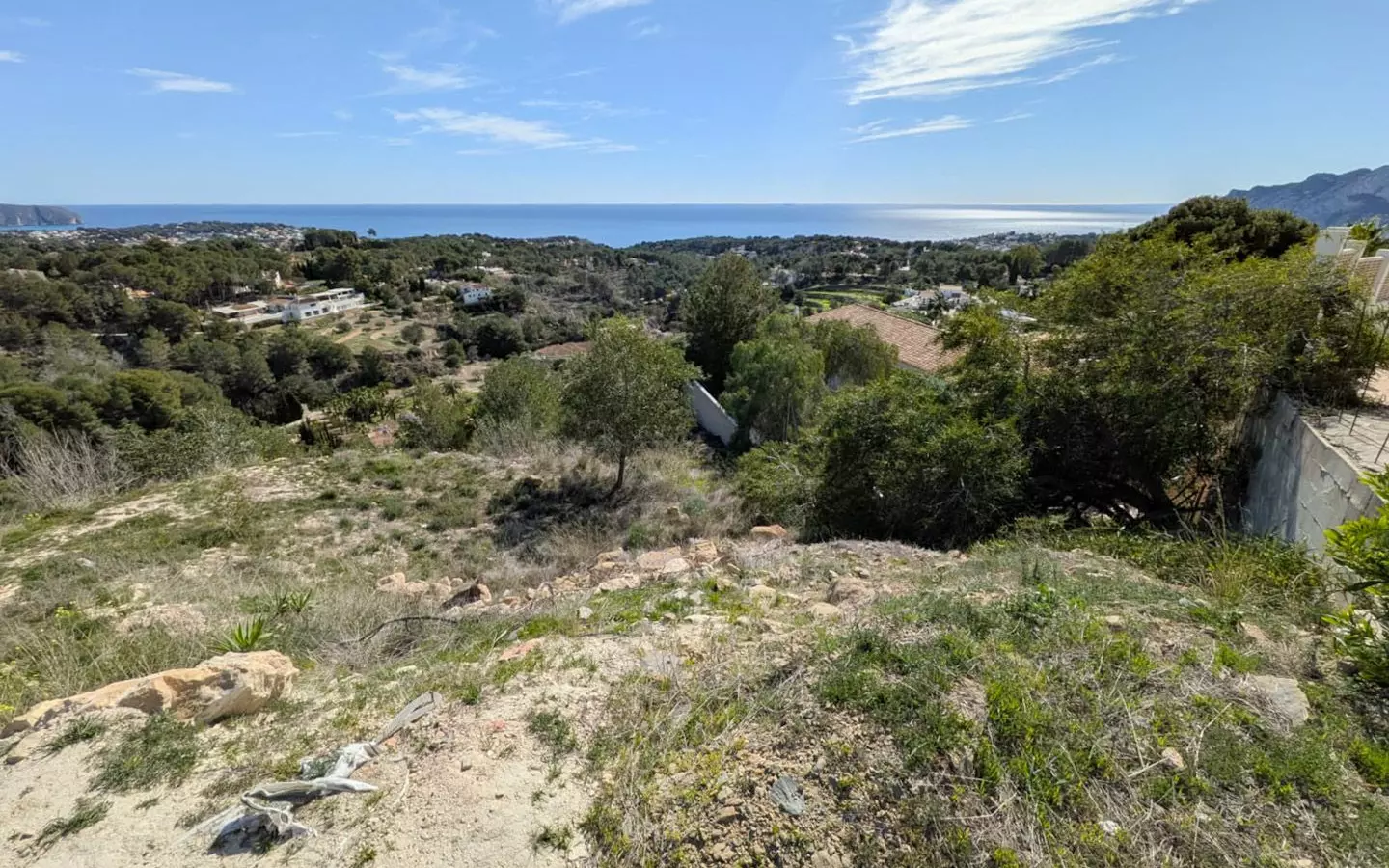 Plot In Benissa, Spain (1.056 M² Plot)