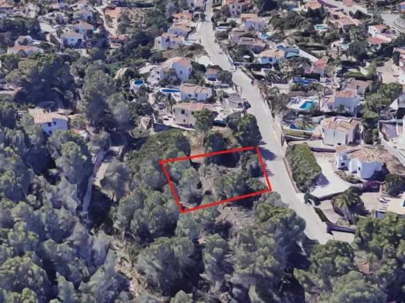 Plot In Benissa, Spain (826 M² Plot)