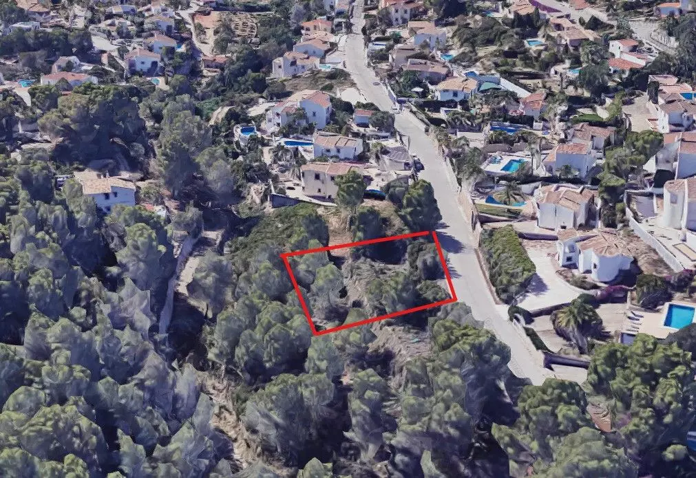 Plot In Benissa, Spain (826 M² Plot)