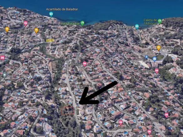 Plot In Benissa, Spain (826 M² Plot)