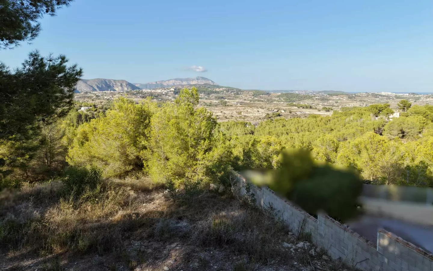 Plot In Moraira, Spain (801 M² Plot)