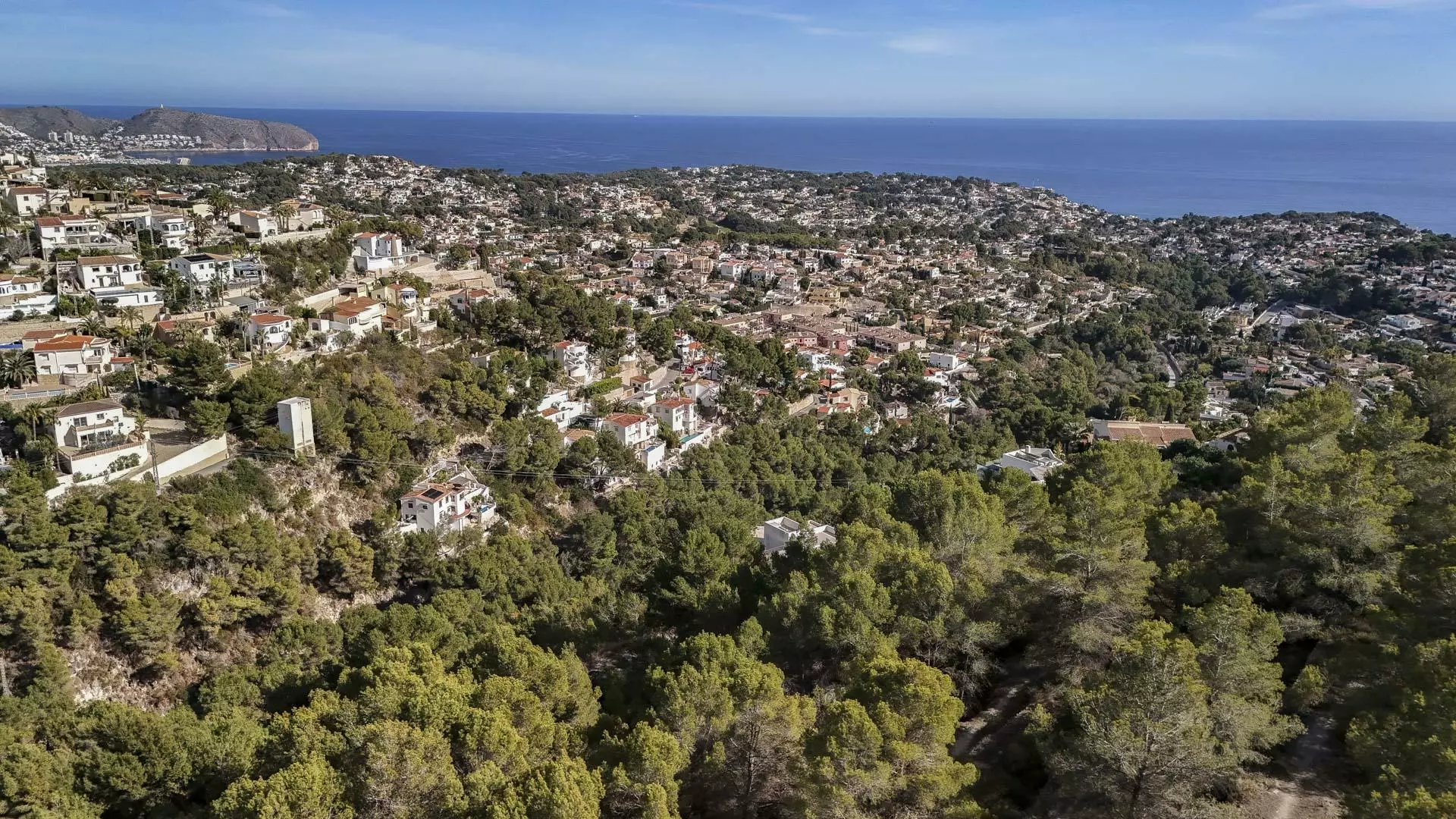 2-4-b3cdd7 Plot In Benissa, Spain (1.100 M² Plot)
