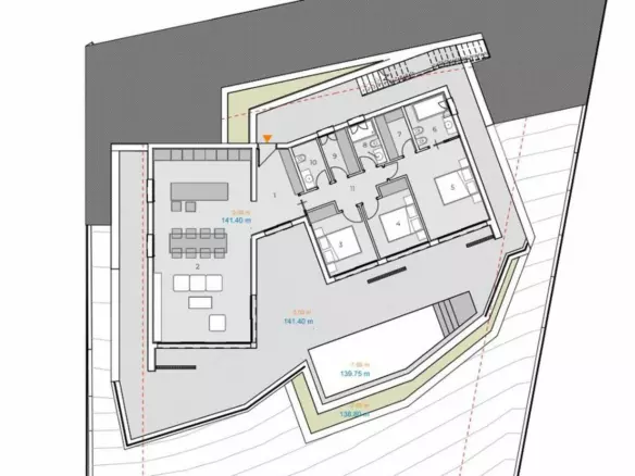 3-bedroom Villa In Pedreguer, Spain (160 M²)