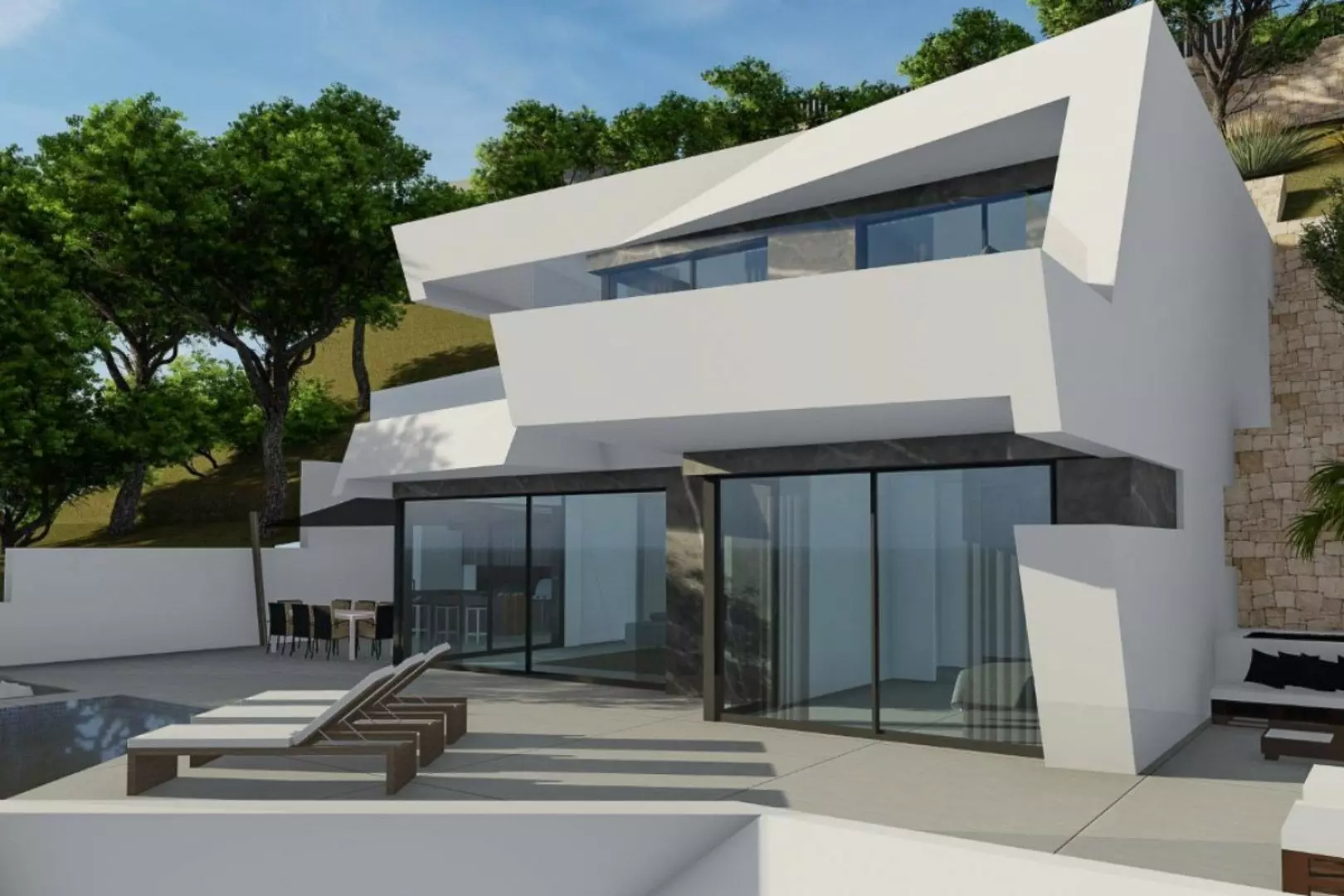 2-6-9aa1f9 4-bedroom Villa In Calpe, Spain (489 M²)