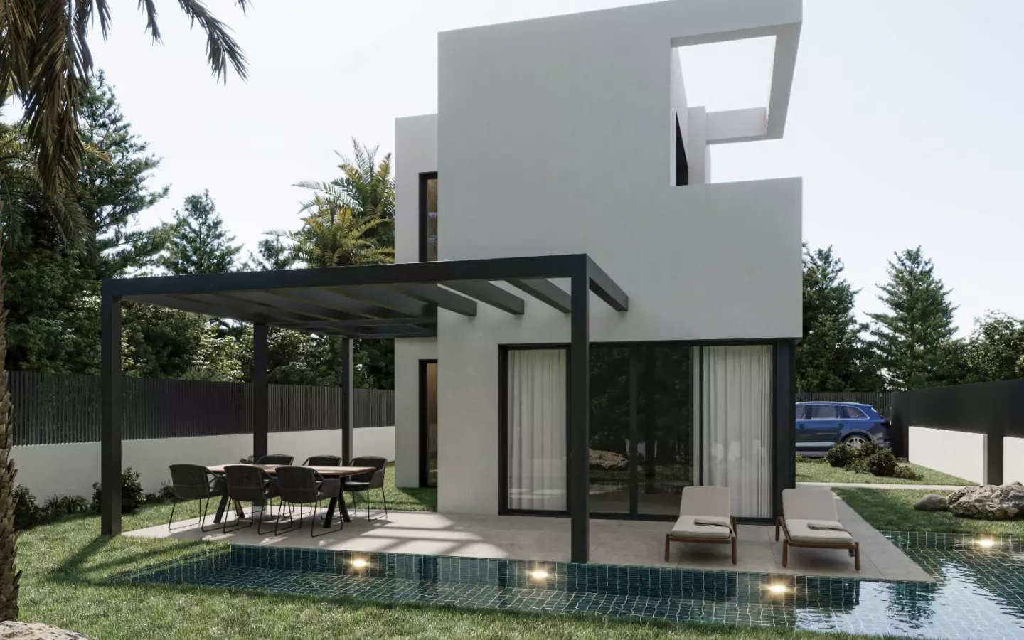 3-bedroom Villa In Alcalali, Spain (198 M²)